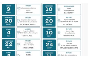 Lire la suite à propos de l’article Permanences sociales gratuites et anonymes – dates 2eme trimestre 2026